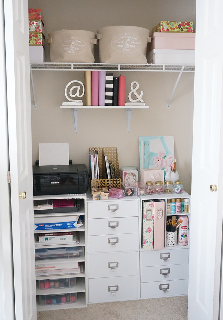 Arts & Crafts Storage Closet