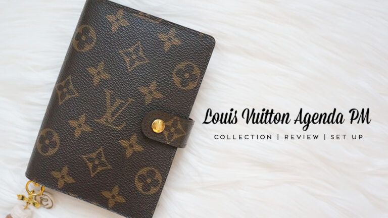 Louis Vuitton Agenda PM: Collection, Review, Set Up