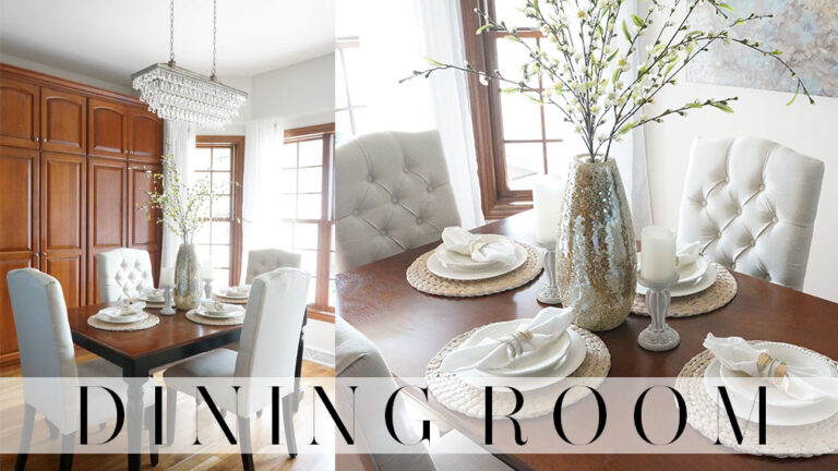 Dining Room Tour | End of Summer 2016