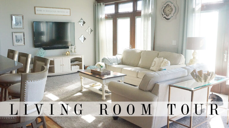 Foyer & Living Room Tour | End of Summer 2016