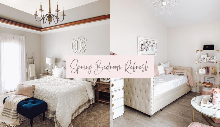 Spring Bedroom Refresh